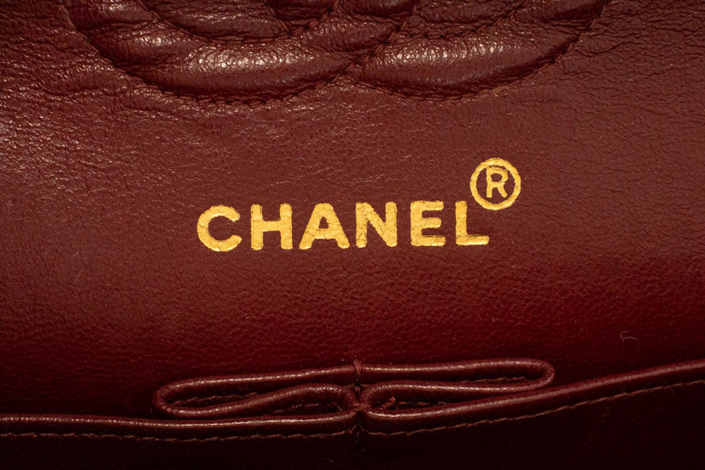 CHANEL Classic Double Flap 9" Chain Schultertasche Schwarz Lammleder ai7 hannari-shop