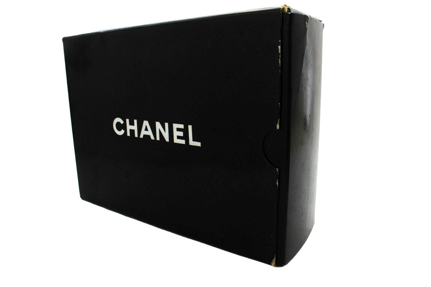 CHANEL Classic Double Flap 9" Chain Schultertasche Schwarz Lammleder ai7 hannari-shop