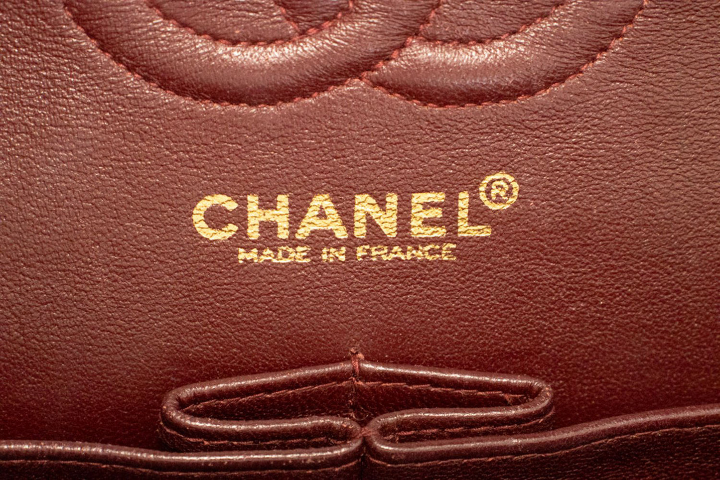 CHANEL Classic Double Flap 9" Chain Schultertasche Schwarz Lammleder ai6 hannari-shop