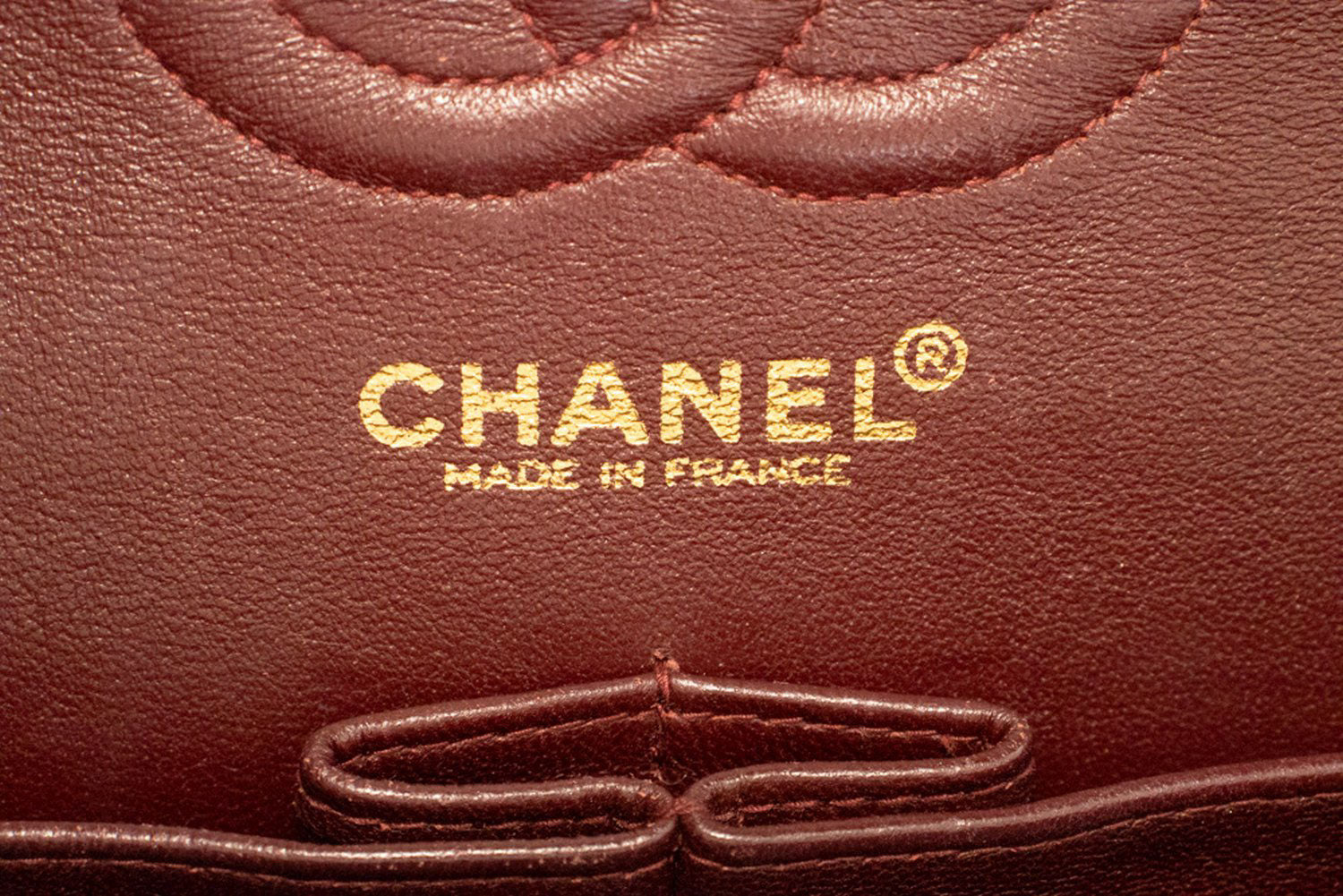 CHANEL Classic Double Flap 9" Chain Schultertasche Schwarz Lammleder ai6 hannari-shop
