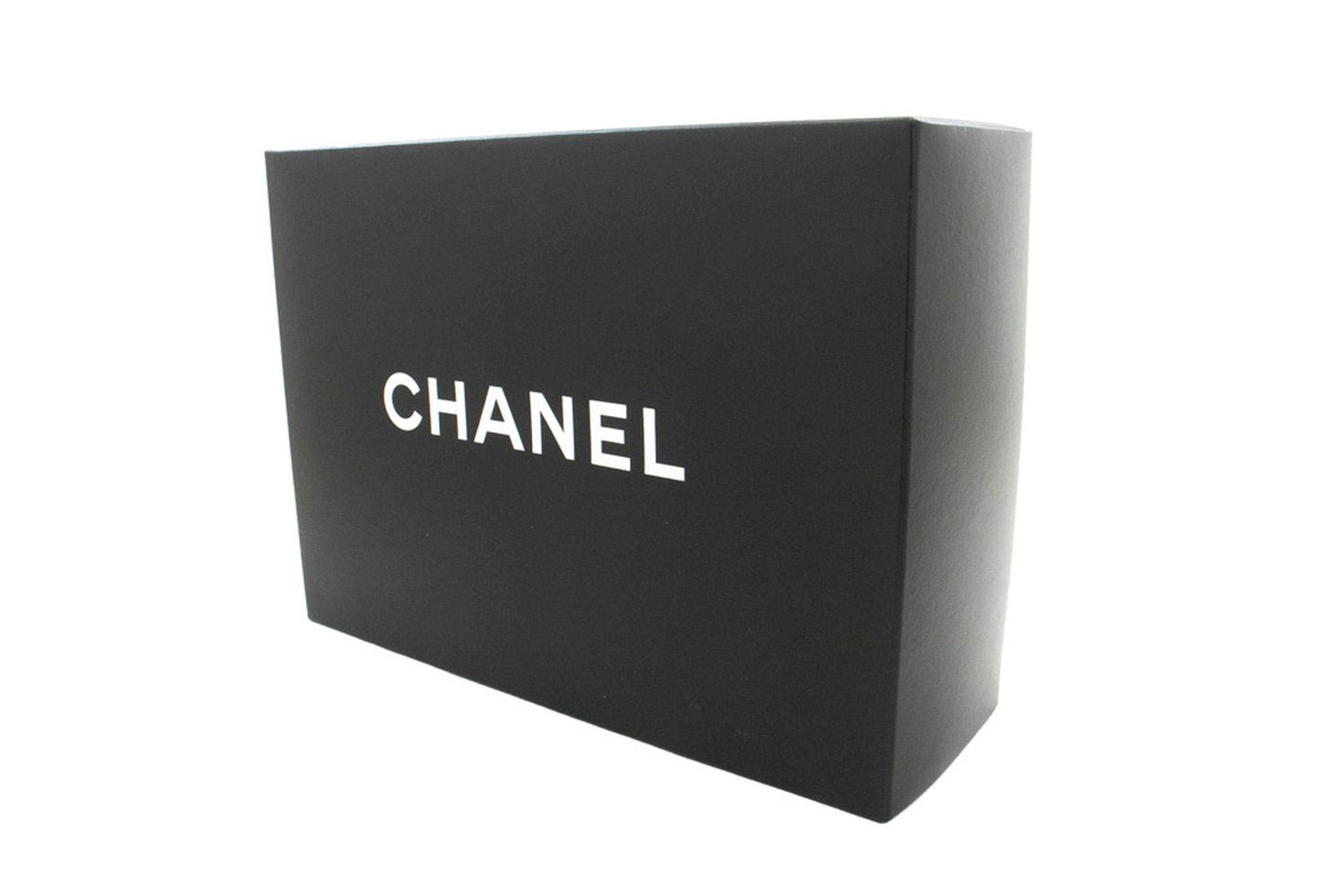CHANEL Classic Double Flap 9" Chain Schultertasche Schwarz Lammleder ai6 hannari-shop