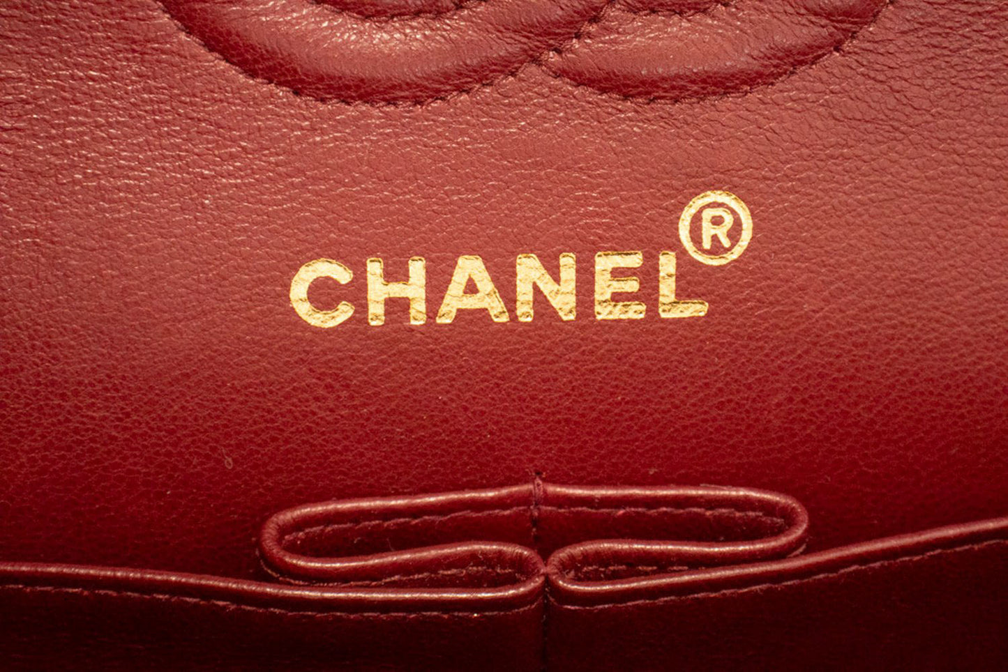 CHANEL Classic Double Flap 9" Schultertasche mit Kette Schwarz Lammleder ai4 hannari-shop
