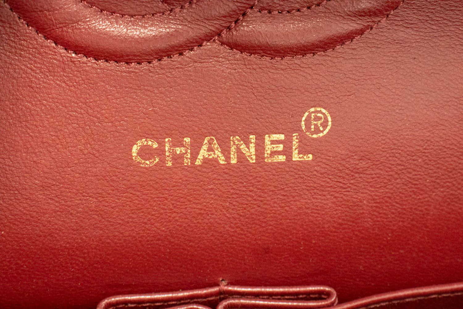 CHANEL Classic Double Flap 10" Kettenschultertasche Schwarz Lammleder ah7 hannari-shop