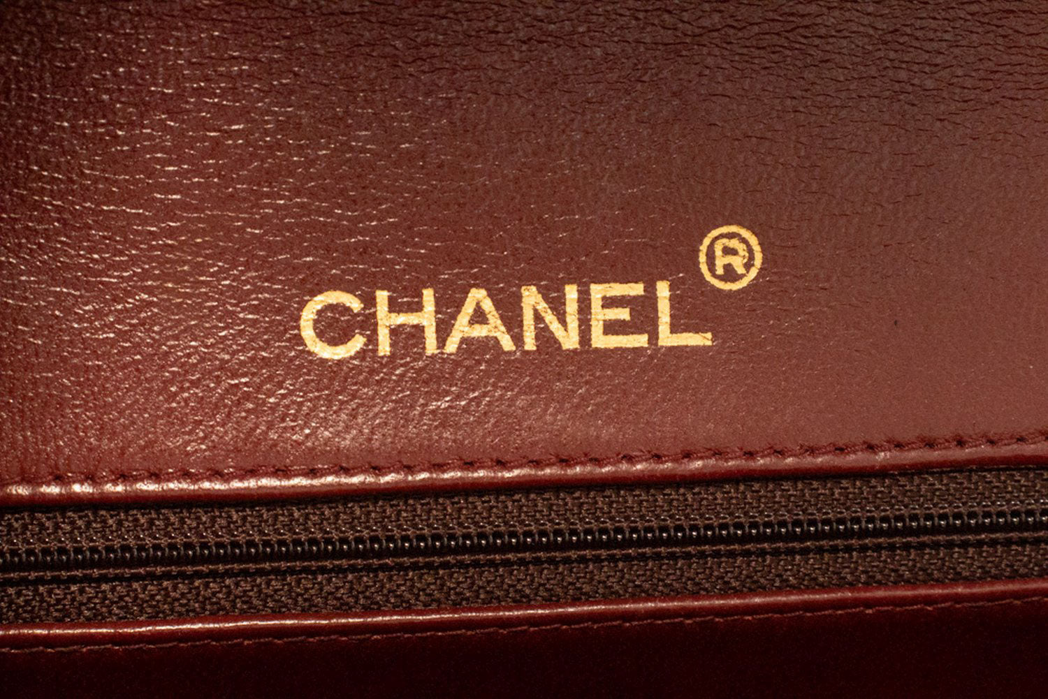 CHANEL Classic Double Flap Square Chain Shoulder Bag Black Lamb ah5 hannari-shop