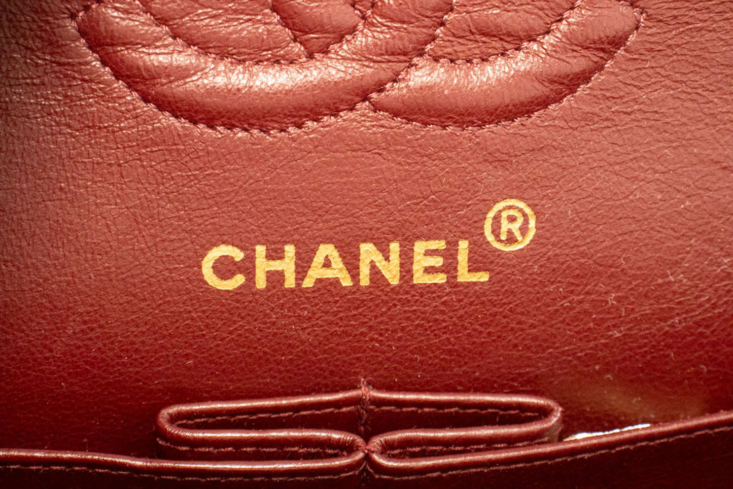 CHANEL Classic Double Flap 9" Kettenschultertasche Schwarz Lammleder aj4 hannari-shop
