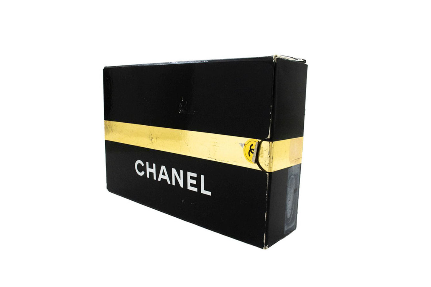 CHANEL Full Flap Small Chain Shoulder Bag Clutch Black Quilted aj1 hannari-shop