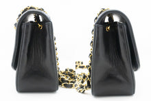 CHANEL Diana Flap Chain Shoulder Bag Black Quilted Lambskin Purse n80 hannari-shop