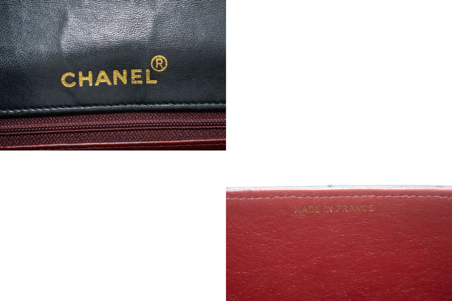 CHANEL Vintage Classic Chain Shoulder Bag Single Flap Quilted Lamb ag8 hannari-shop