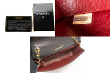 CHANEL Diana Flap Chain Shoulder Bag Black Quilted Lambskin Purse ah1 hannari-shop