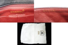 CHANEL Mini Square Small Chain Shoulder Bag Crossbody Black Lamb n37 hannari-shop
