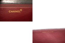 CHANEL Small Chain Shoulder Bag Clutch Black Quilted Flap Lambskin p06 hannari-shop