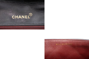 CHANEL Diana Flap Chain Shoulder Bag Black Quilted Lambskin Purse n77 hannari-shop