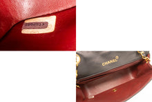 CHANEL Diana Flap Chain Shoulder Bag Black Quilted Lambskin Purse n77 hannari-shop