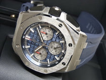 AUDEMARS PIGUET Royal Oak Offshore Chrono blue 26420TI makerOH done Mens 177267613 hannari-shop