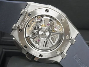 AUDEMARS PIGUET Royal Oak Offshore Chrono blue 26420TI makerOH done Mens 177267613 hannari-shop