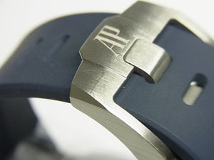 AUDEMARS PIGUET Royal Oak Offshore Chrono blue 26420TI makerOH done Mens 177267613 hannari-shop