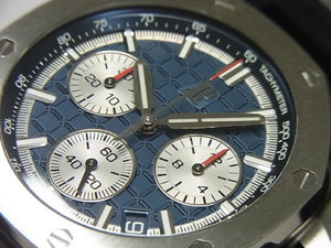 AUDEMARS PIGUET Royal Oak Offshore Chrono blue 26420TI makerOH done Mens 177267613 hannari-shop