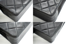 CHANEL Vintage Half Moon Chain Shoulder Bag Single Flap Quilted L32 hannari-shop