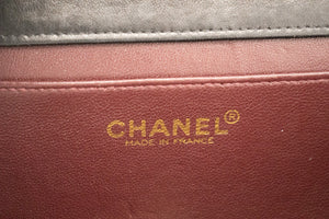 CHANEL Full Flap Chain Shoulder Bag Clutch Black Quilted Lambskin j67 hannari-shop