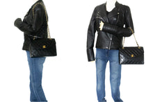 CHANEL Vintage Half Moon Chain Shoulder Bag Single Flap Quilted L32 hannari-shop